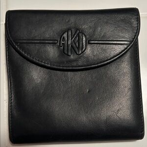 Anne Klein II Woman’s Black Leather Wallet